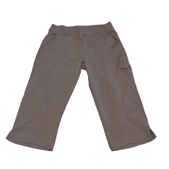 Columbia Womens Brown Button Front Cargo Hiking Pants with Pockets Size 6 - Picture 7 of 8